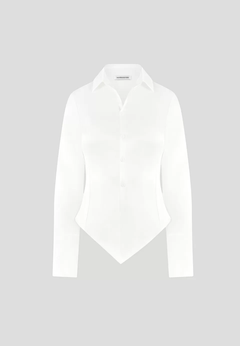 Manière De Voir Angled Satin Shirt>Woman Shirts