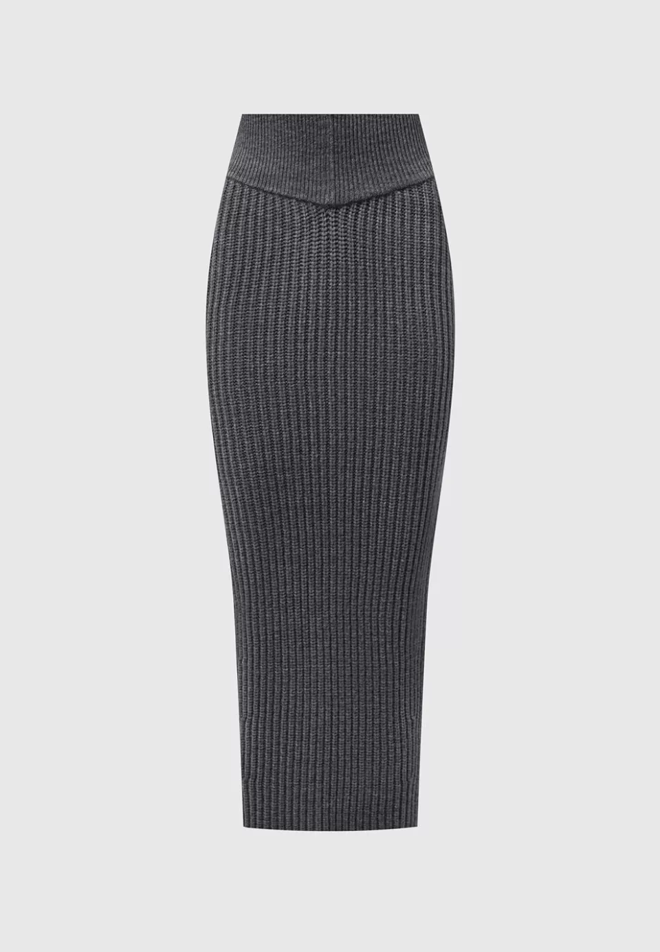 Manière De Voir Angled Waist Knit Maxi Skirt>Woman Matching Sets