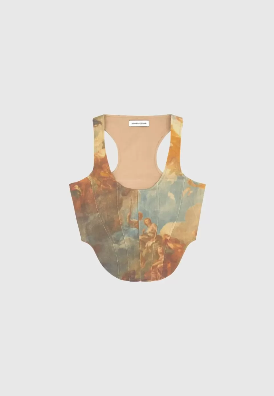 Manière De Voir Art Corset Top>Woman Matching Sets