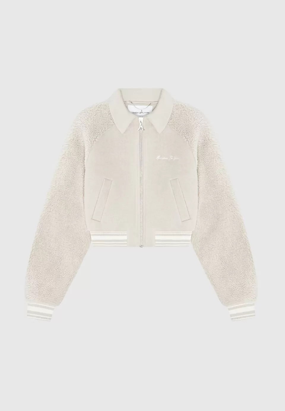 Manière De Voir Borg Varsity Jacket>Woman Jackets
