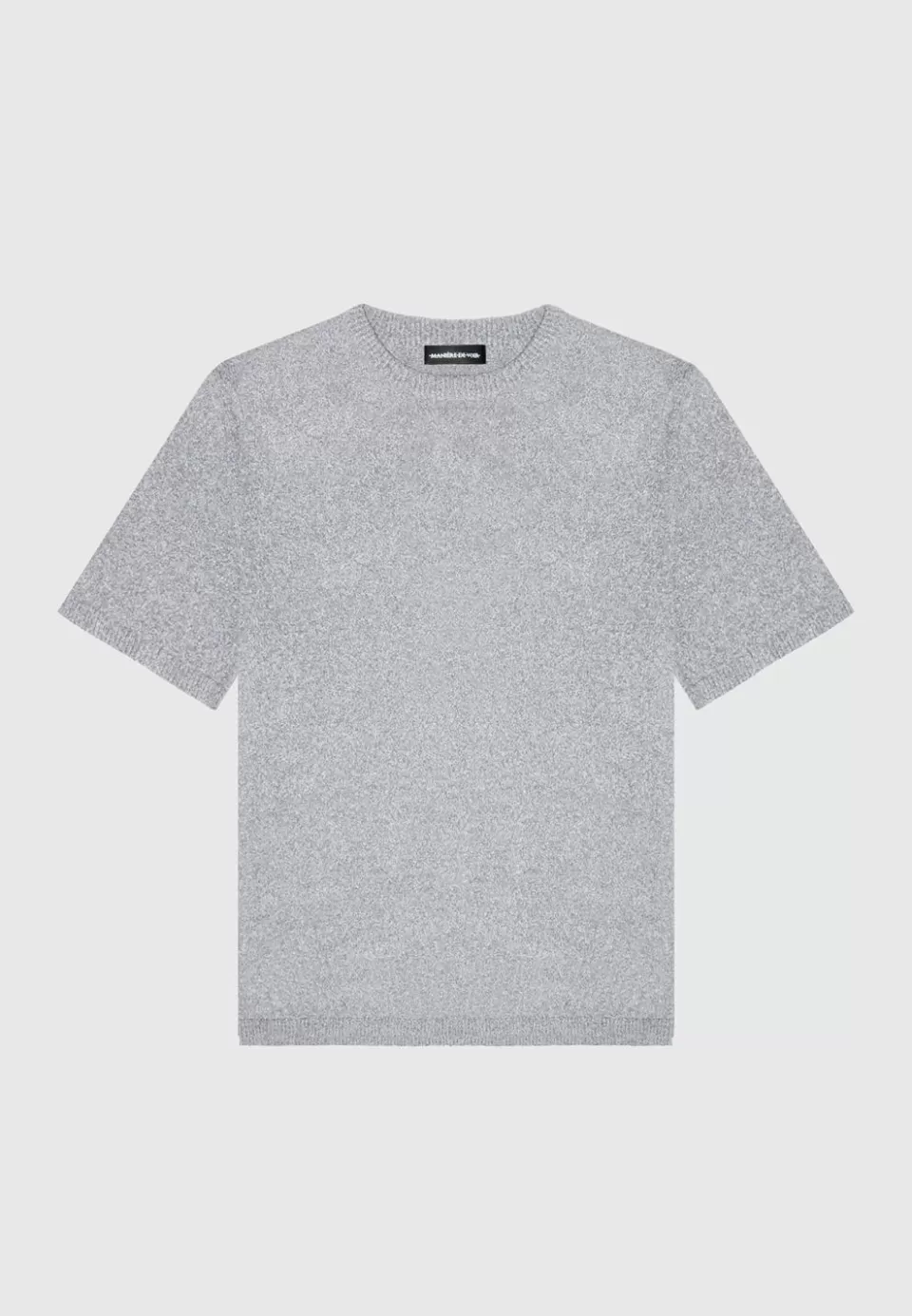 Manière De Voir Boucle Knit Oversized Fit T-Shirt>Man T-Shirts & Tops