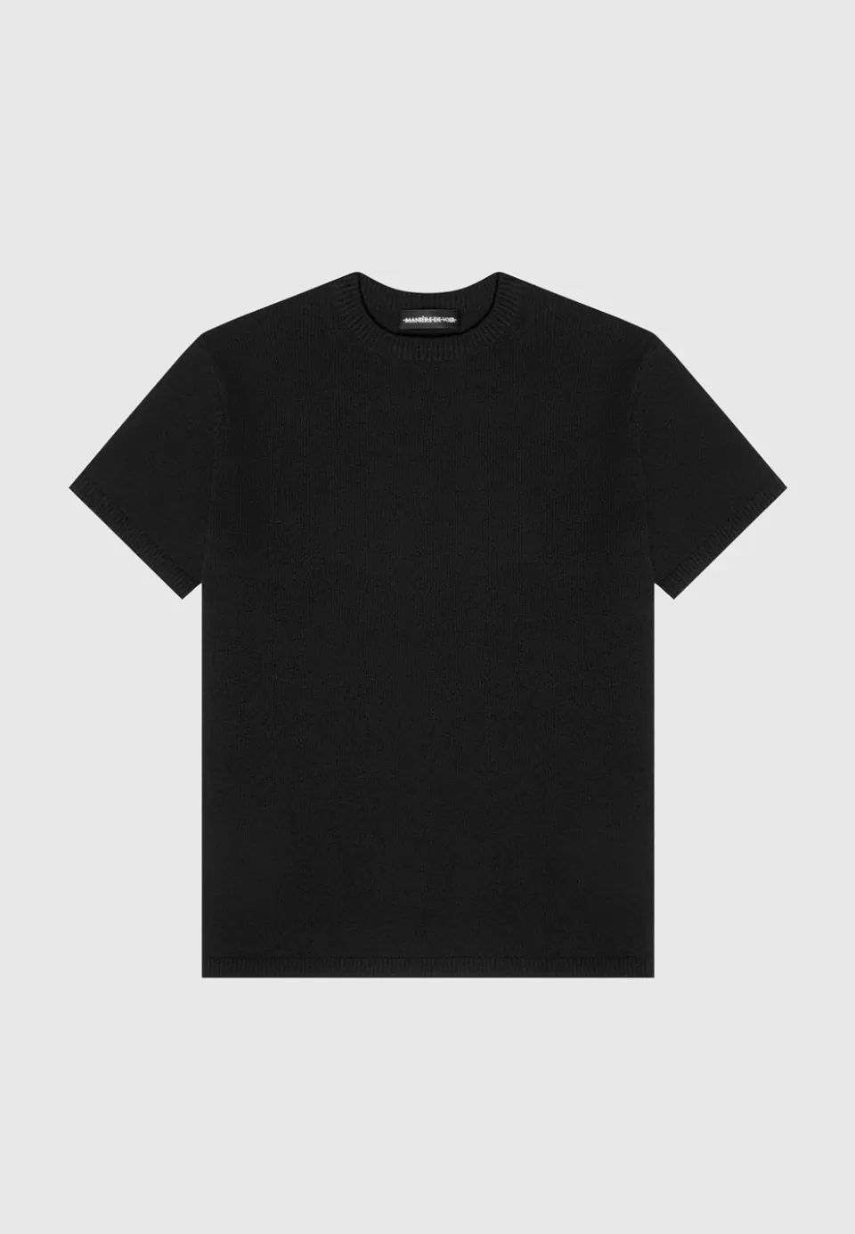 Manière De Voir Boucle Knit Regular Fit T-Shirt>Man T-Shirts & Tops