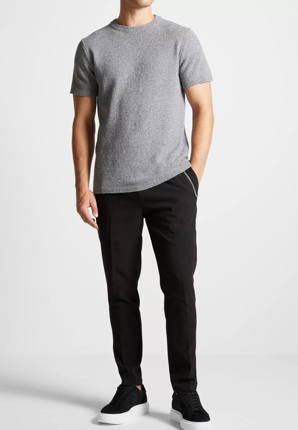 Manière De Voir Boucle Knit Regular Fit T-Shirt>Man T-Shirts & Tops