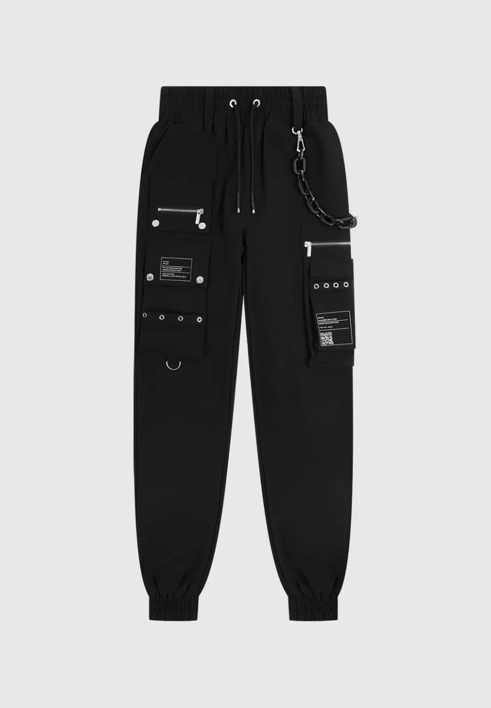 Manière De Voir Cargo Pants With Marble & Matte Chain>Woman Cargo Pants & Joggers