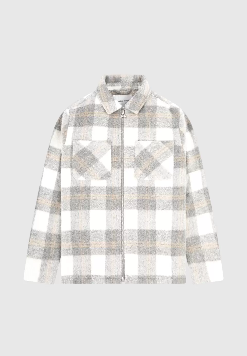 Manière De Voir Checked Wool Shacket>Man Jackets