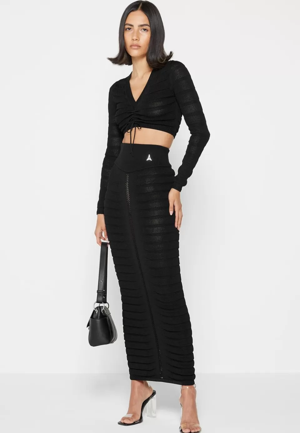 Manière De Voir Contour Knit Maxi Skirt>Woman Skirts