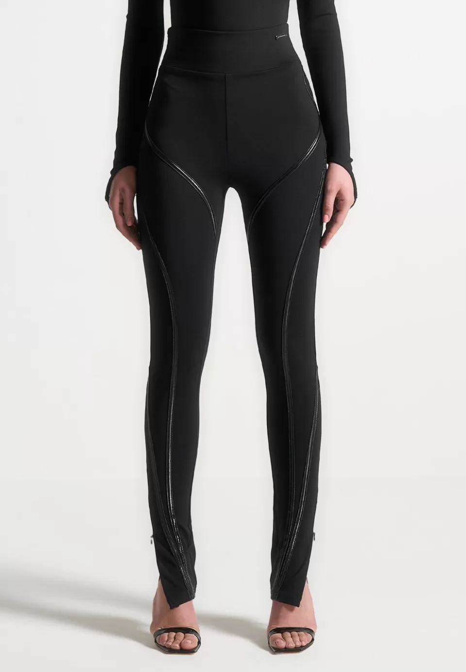 Manière De Voir Contrast Contour Leggings>Woman Leggings