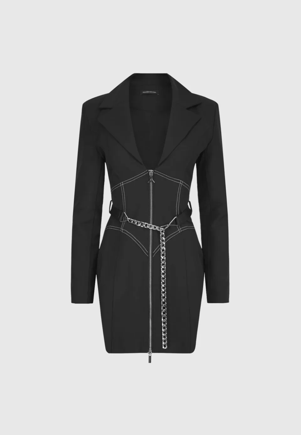 Manière De Voir Corset Blazer Dress With Chain>Woman Dresses