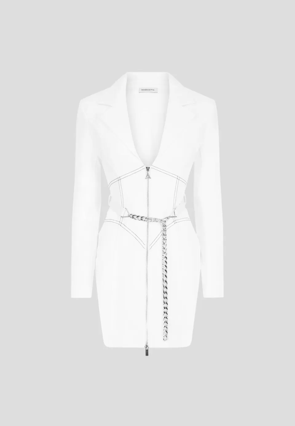 Manière De Voir Corset Blazer Dress With Chain>Woman Dresses