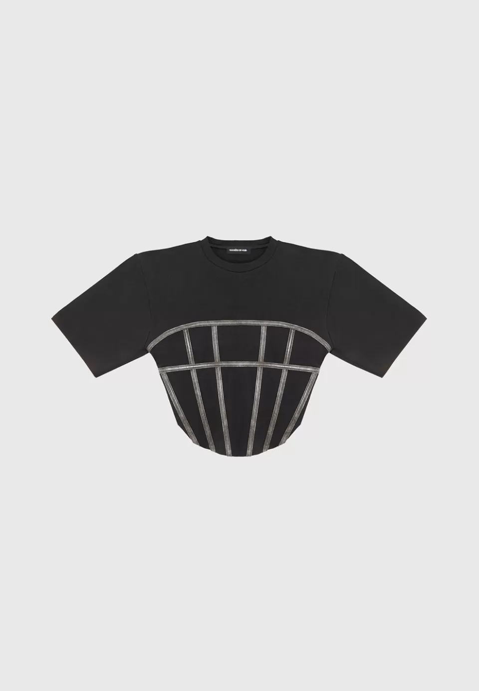Manière De Voir Corset T Shirt>Woman Tops & T Shirts