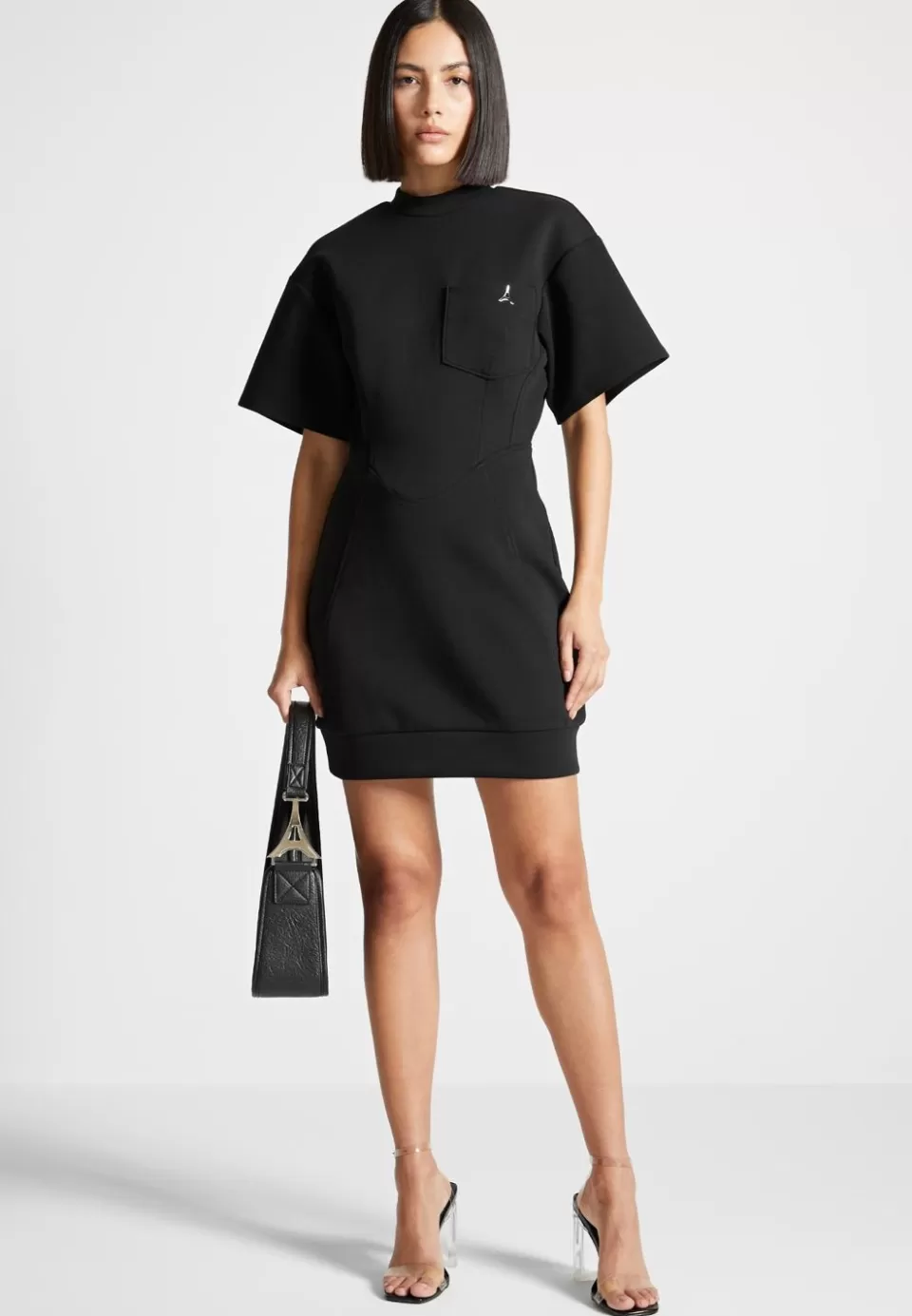 Manière De Voir Corset T-Shirt Dress>Woman Dresses