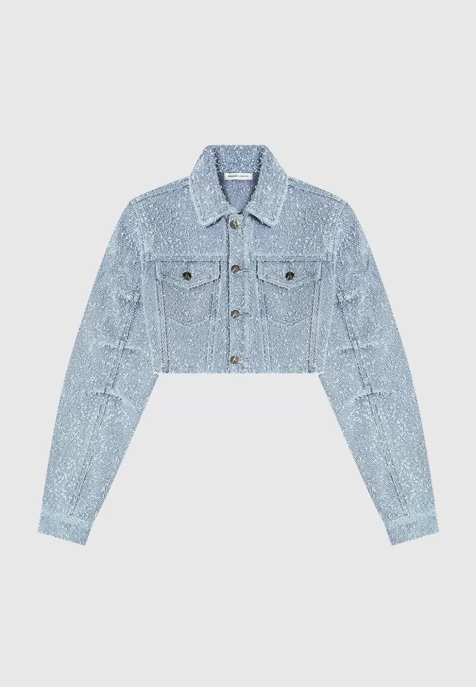 Manière De Voir Cropped Boucle Denim Jacket>Woman Matching Sets