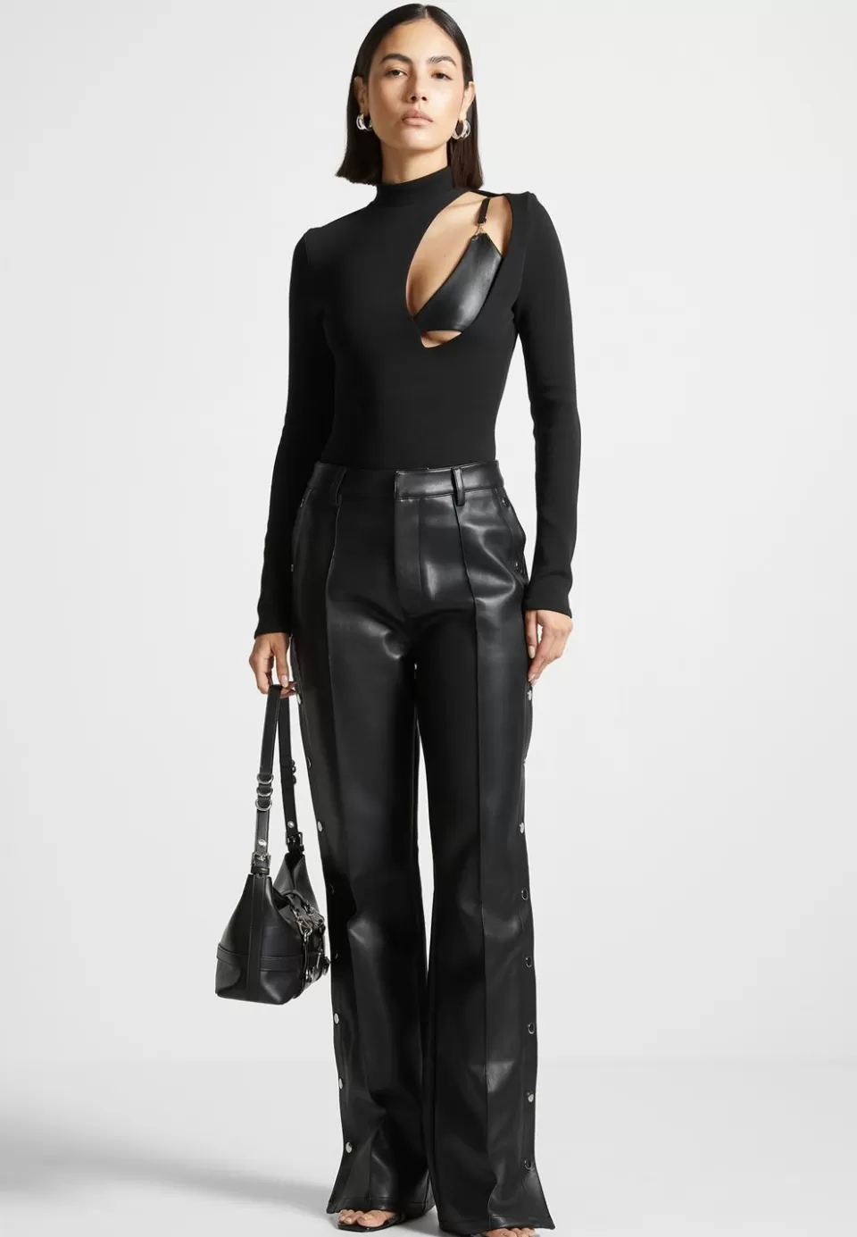 Manière De Voir Cut Out Bralette Detail Bodysuit>Woman Bodysuits