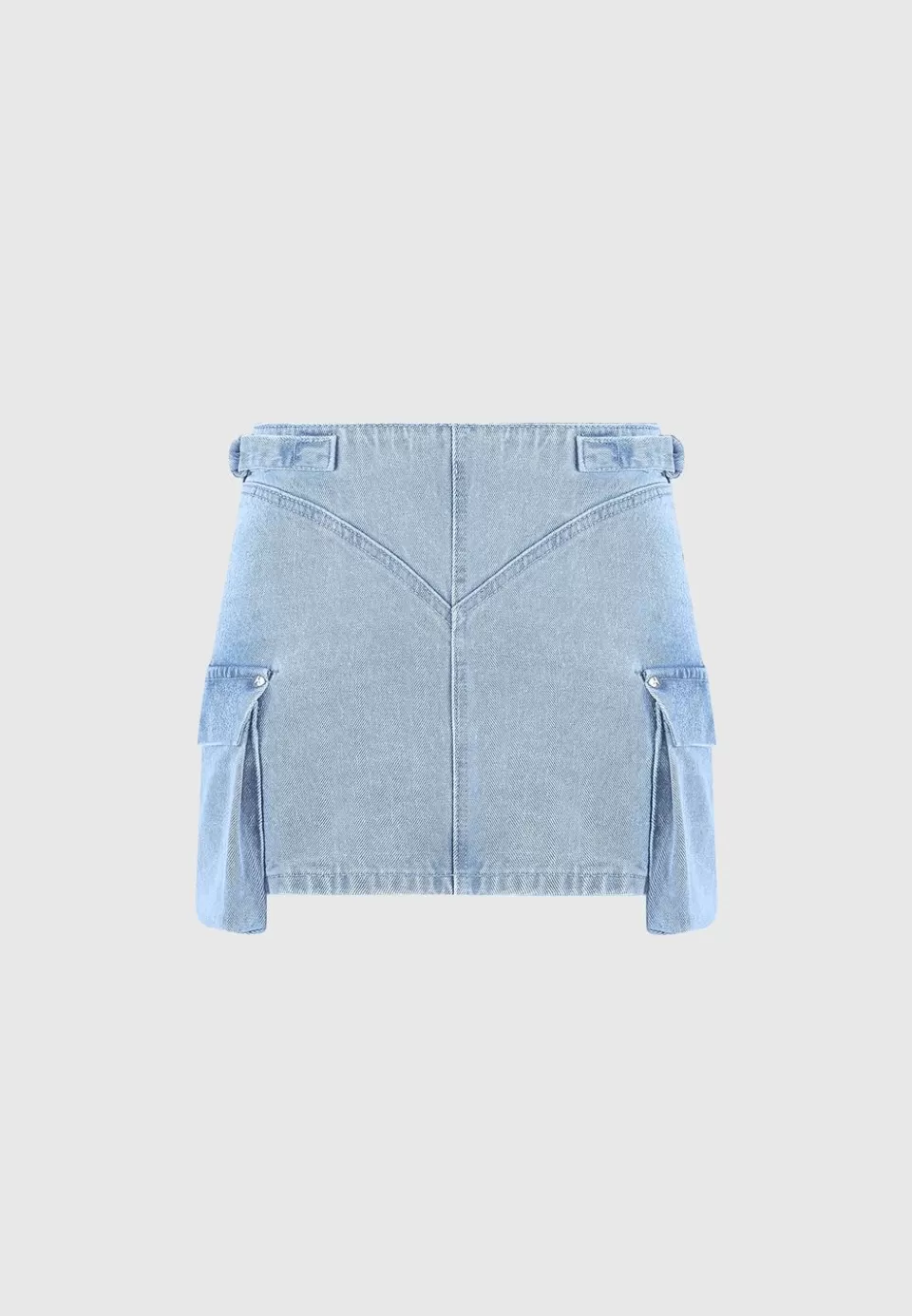 Manière De Voir Denim Cargo Mini Skirt>Woman Matching Sets