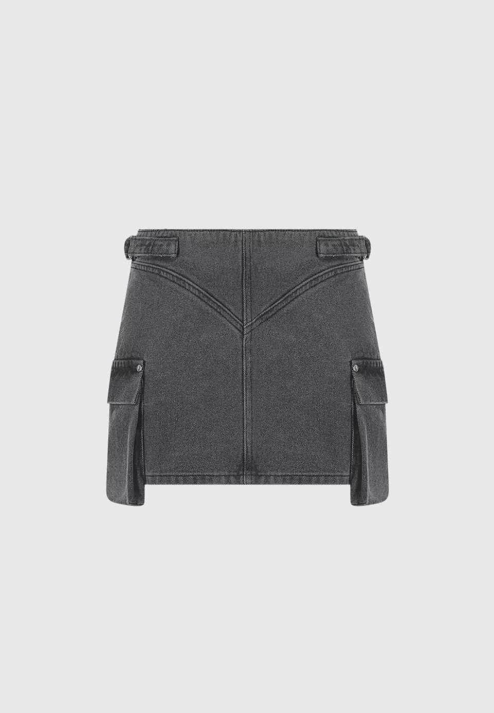 Manière De Voir Denim Cargo Mini Skirt>Woman Skirts