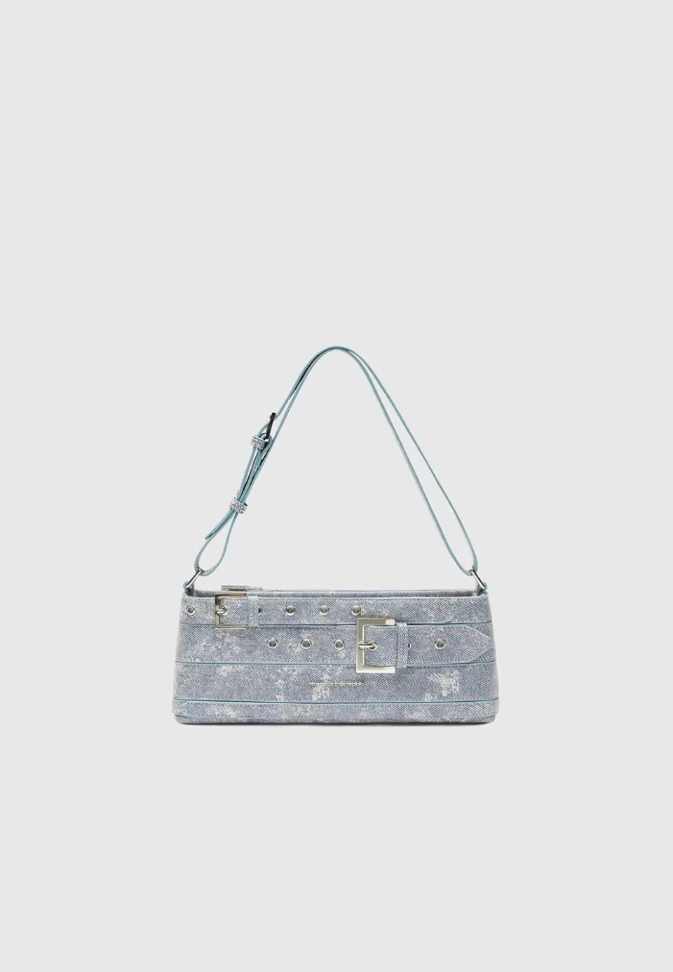 Manière De Voir Denim Effect Eiffel Belt Bag>Woman Bags