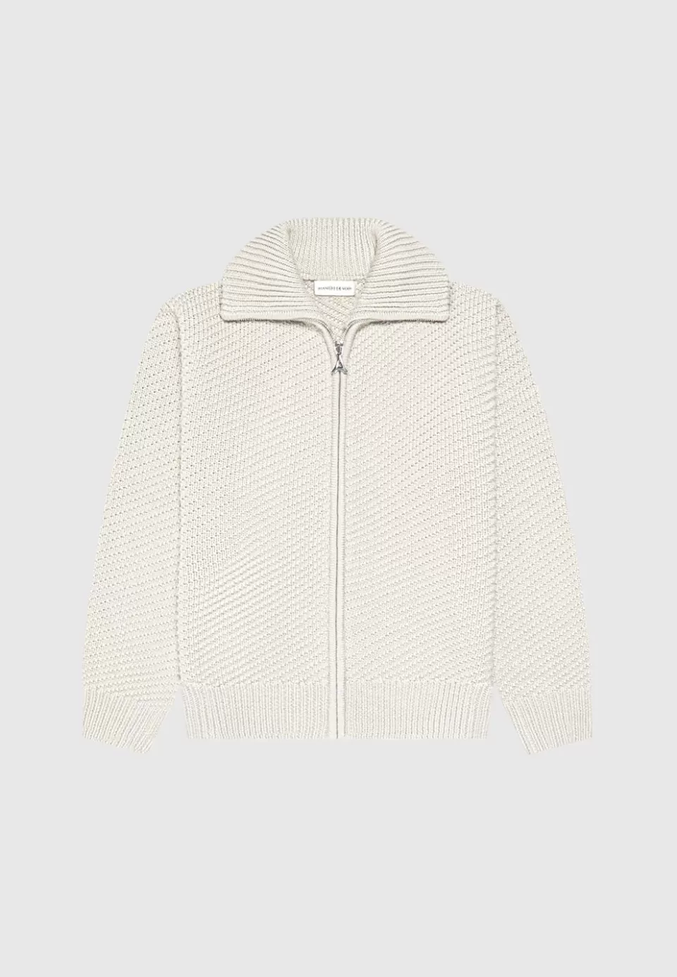 Manière De Voir Diagonal Knit Cardigan>Man Knitwear