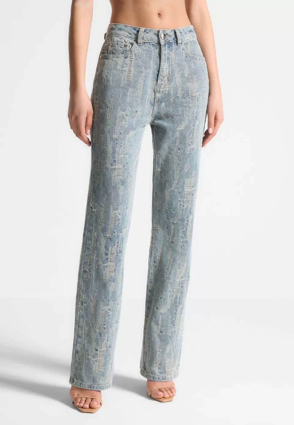 Manière De Voir Distressed Boyfriend Jeans>Woman Jeans