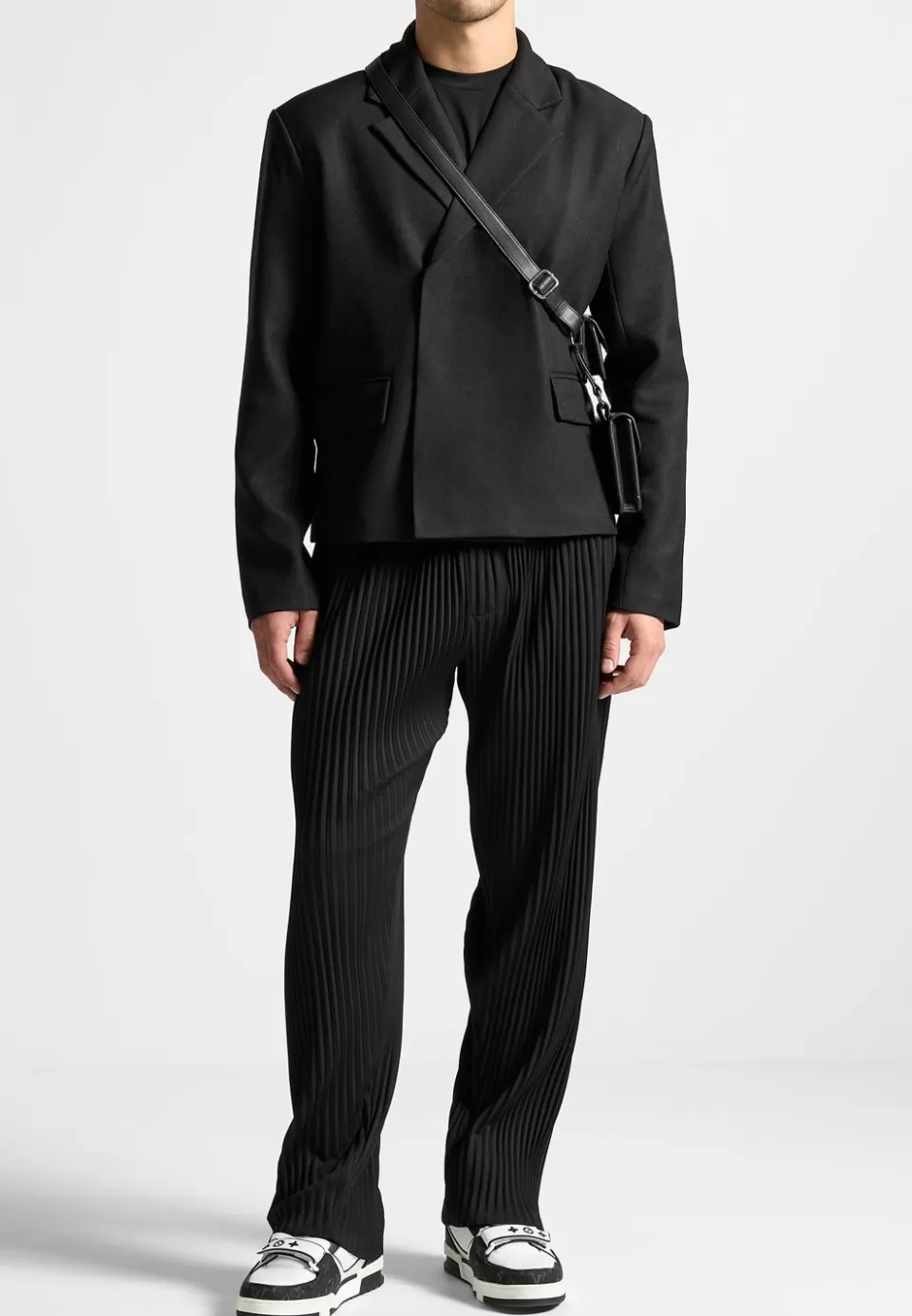 Manière De Voir Double Breasted Tailored Cropped Blazer>Man Jackets