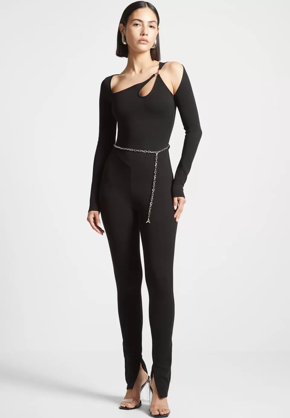 Manière De Voir Eiffel Chain Detail Jumpsuit>Woman Jumpsuits & Playsuits