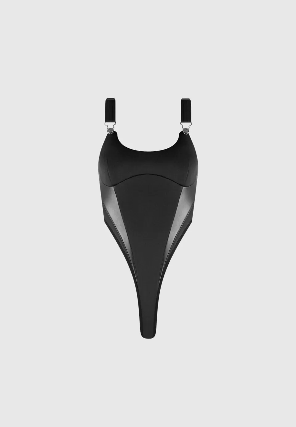 Manière De Voir Eiffel Detail High Leg Bodysuit>Woman Bodysuits