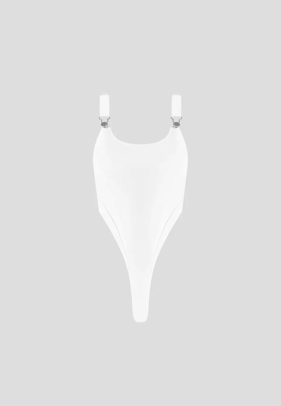 Manière De Voir Eiffel Detail High Leg Bodysuit>Woman Bodysuits