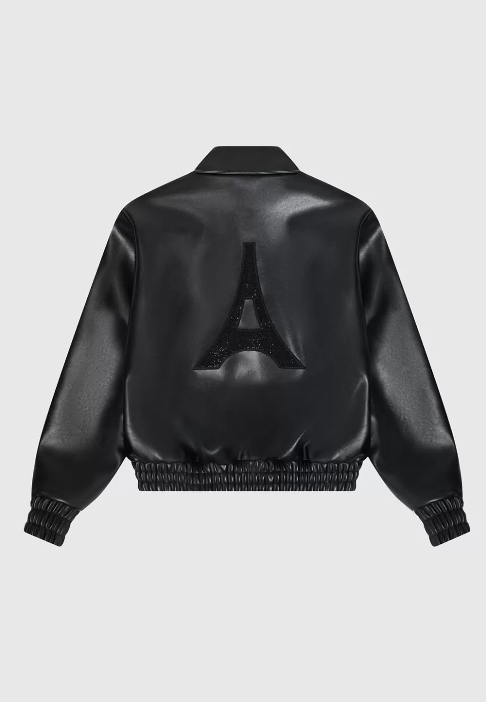 Manière De Voir Eiffel Rhinestone Varsity Jacket>Man Jackets