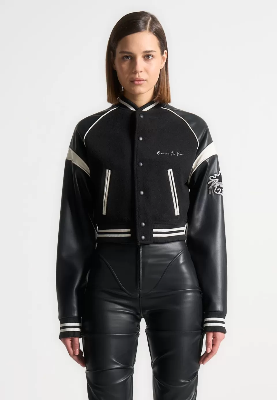 Manière De Voir Eiffel Varsity Jacket>Woman Jackets