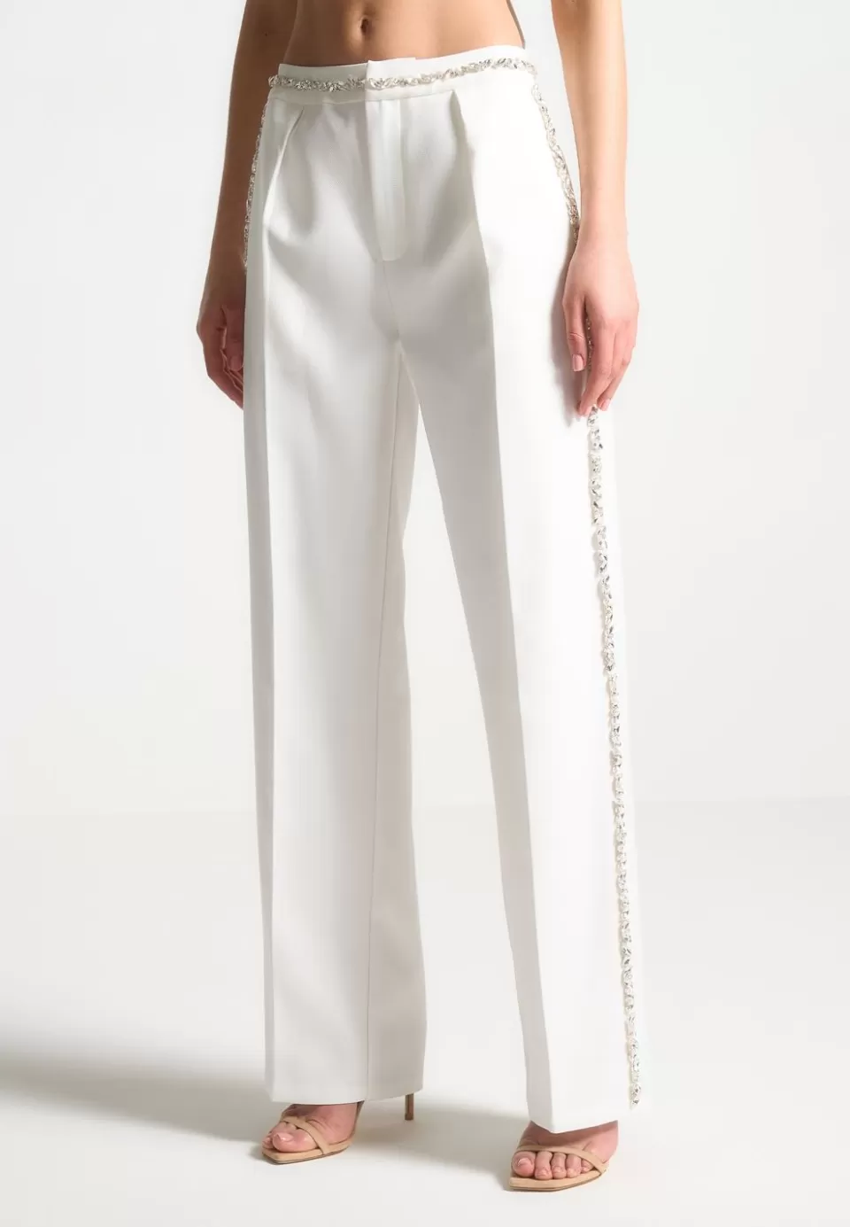 Manière De Voir Embellished Tailored Trousers>Woman Trousers