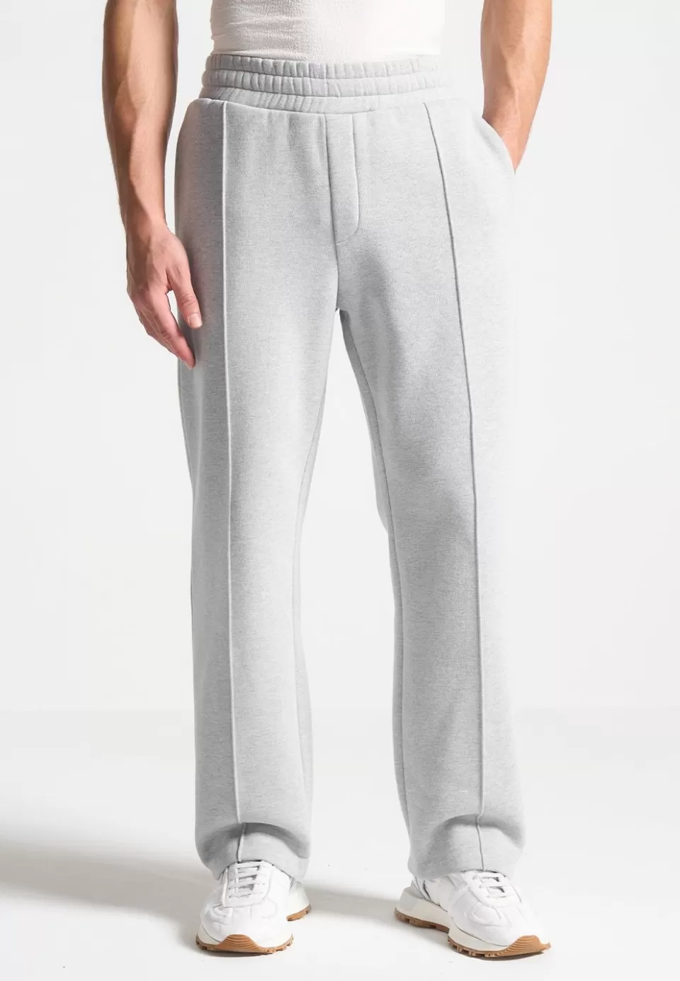 Manière De Voir Eternel 420Gsm Eiffel Embossed Pintuck Joggers>Man Casual Co-Ords