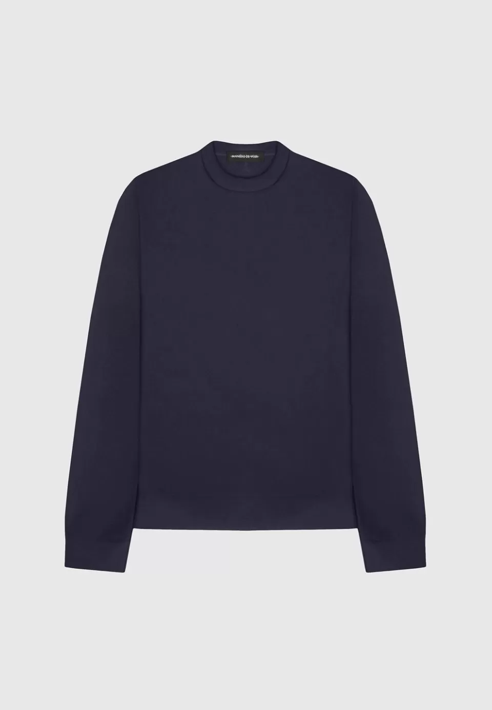 Manière De Voir Eternel Neoprene Regular Fit Crew Neck Jumper>Man Casual Co-Ords