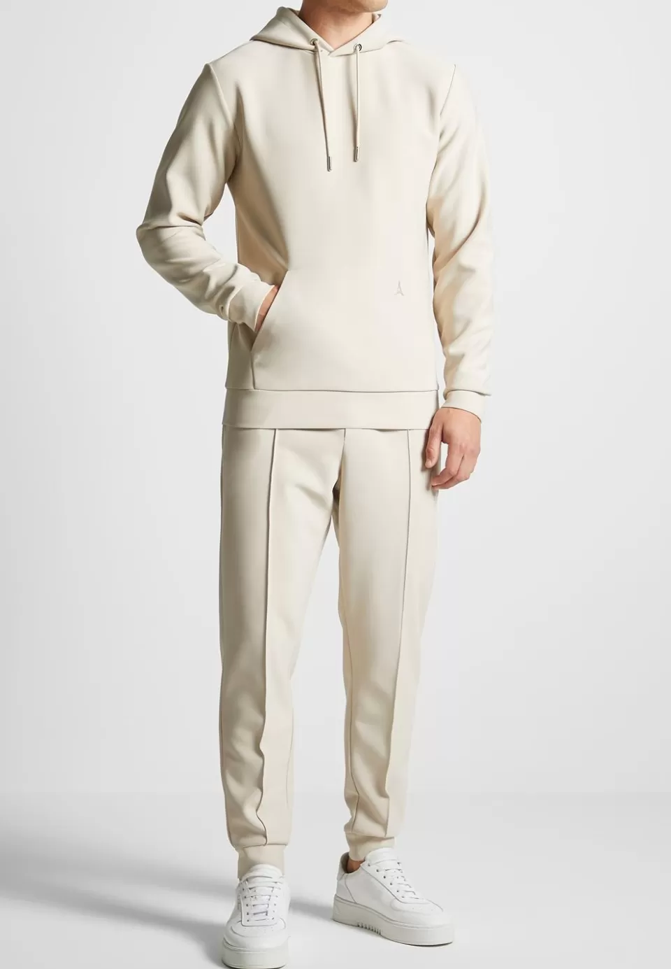 Manière De Voir Eternel Neoprene Regular Fit Hoodie>Man Casual Co-Ords