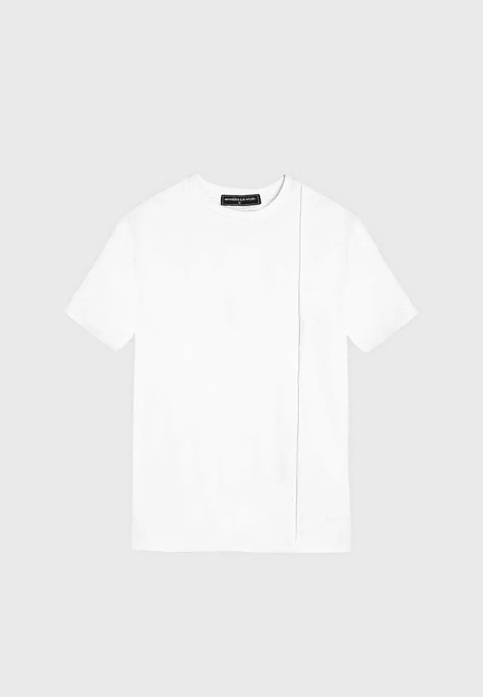 Manière De Voir Eternel Slim Fit Cotton T-Shirt With Pintuck>Man T-Shirts & Tops