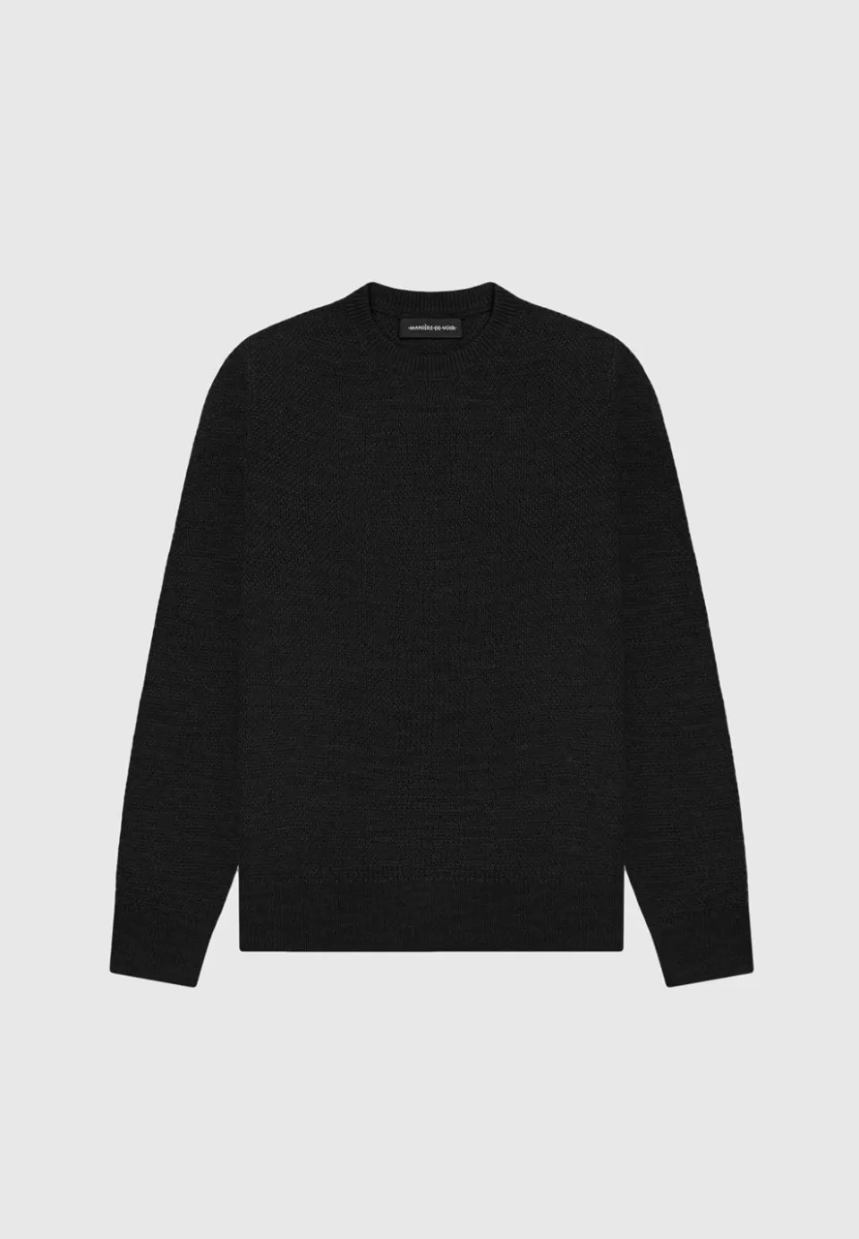 Manière De Voir Eternel Textured Jumper>Man Knitwear