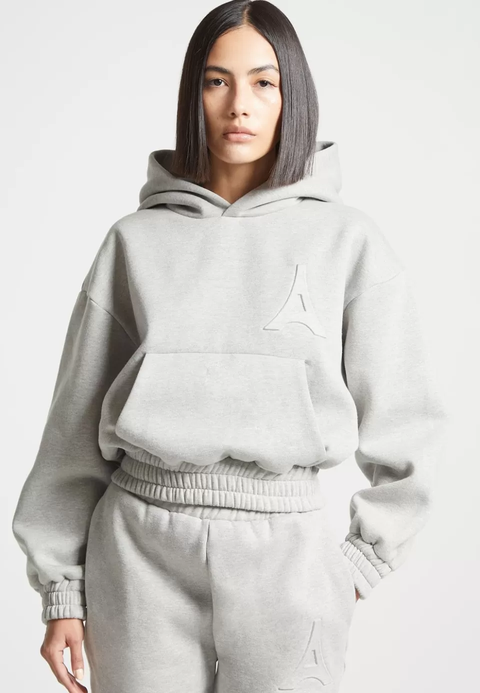 Manière De Voir Eternelle 420Gsm Eiffel Embossed Hoodie>Woman Jumpers & Hoodies