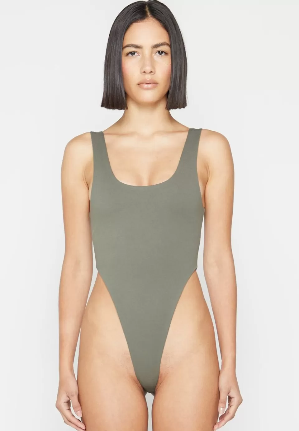 Manière De Voir Eternelle High Leg Bodysuit>Woman Bodysuits