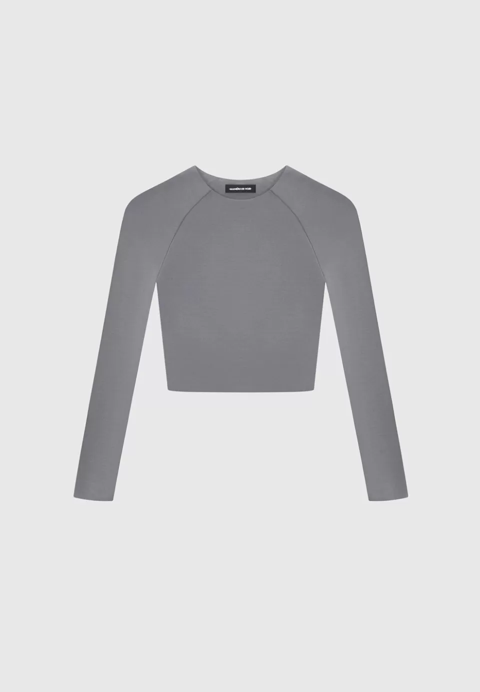 Manière De Voir Eternelle Long Sleeve Crop Top>Woman Tops & T Shirts