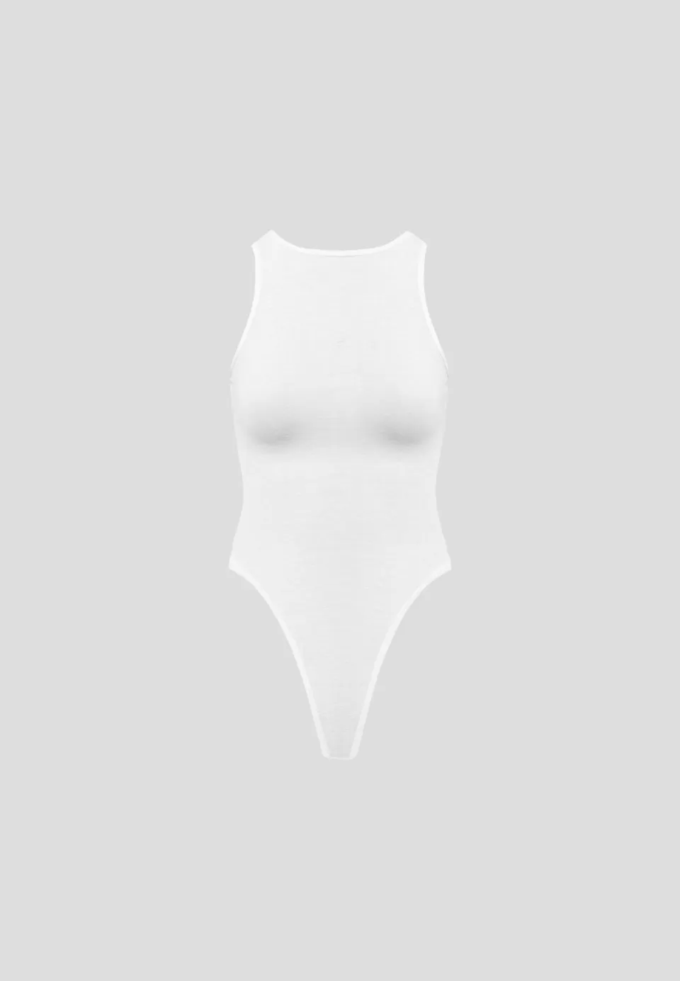 Manière De Voir Eternelle Sheer Racer Neck Bodysuit>Woman Bodysuits