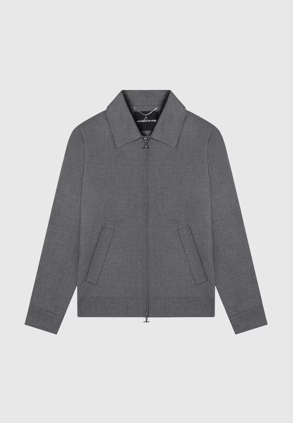 Manière De Voir Fitted Tailored Trucker Jacket>Man Jackets