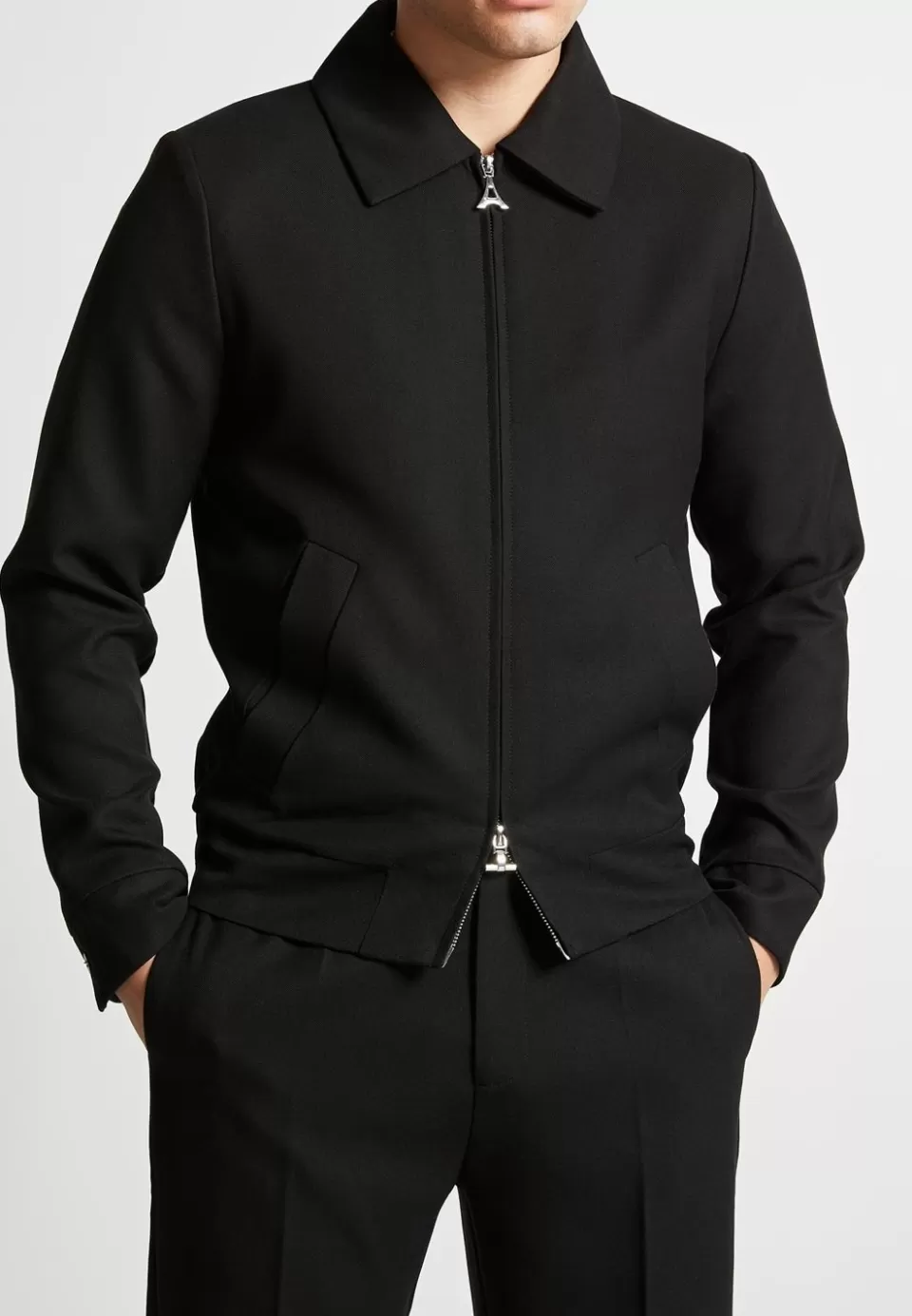 Manière De Voir Fitted Tailored Trucker Jacket>Man Jackets
