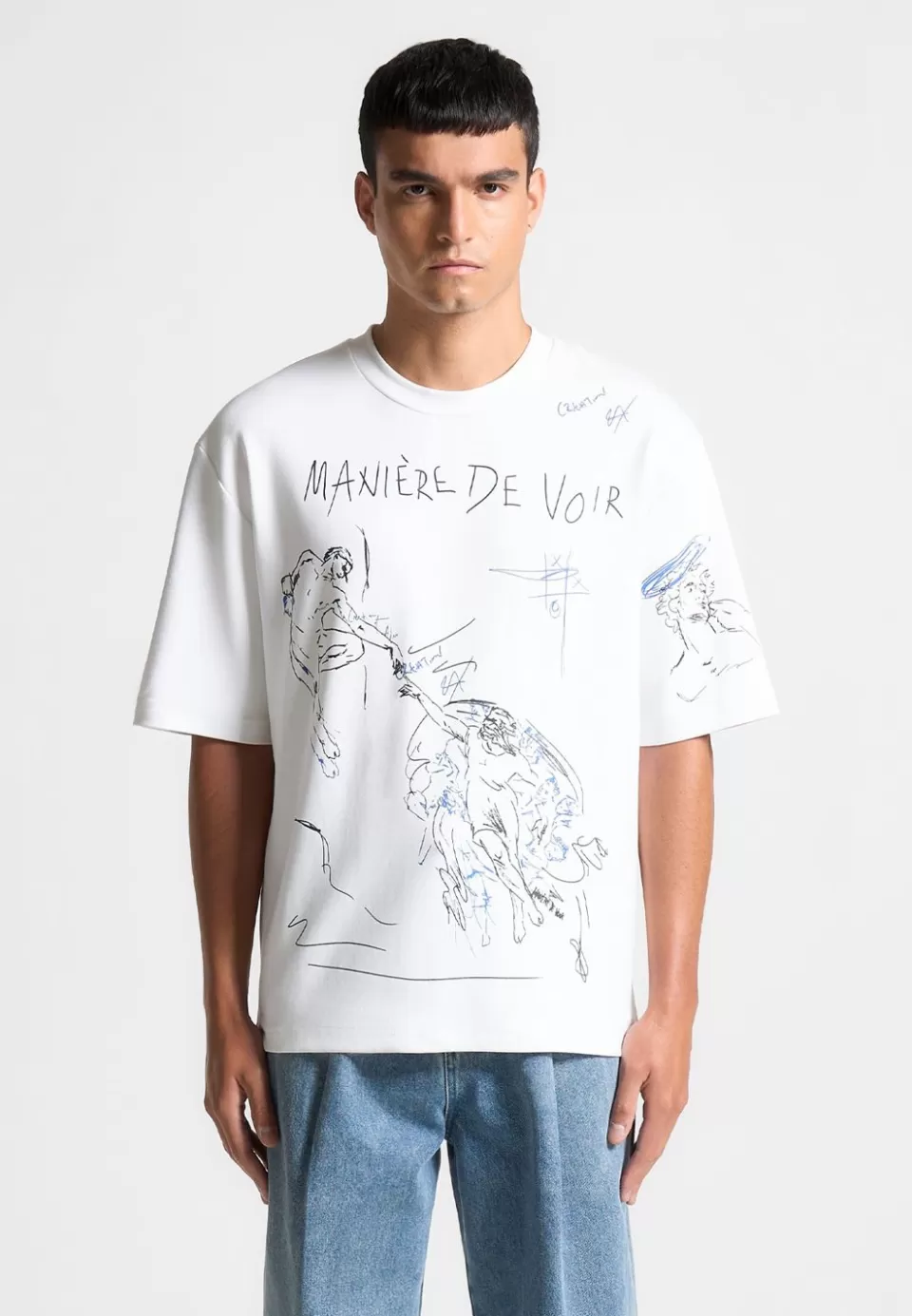 Manière De Voir Graffiti T-Shirt>Man T-Shirts & Tops