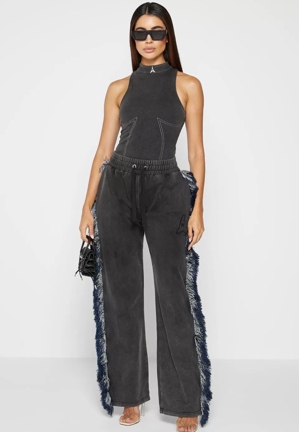 Manière De Voir High Neck Racer Bodysuit>Woman Bodysuits