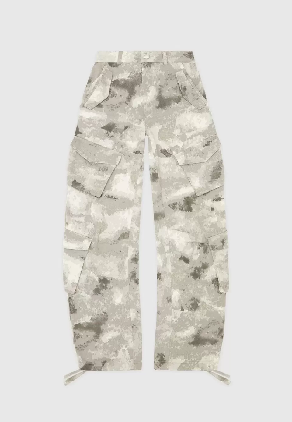 Manière De Voir High Waisted Camo Cargo Pants>Woman Cargo Pants & Joggers