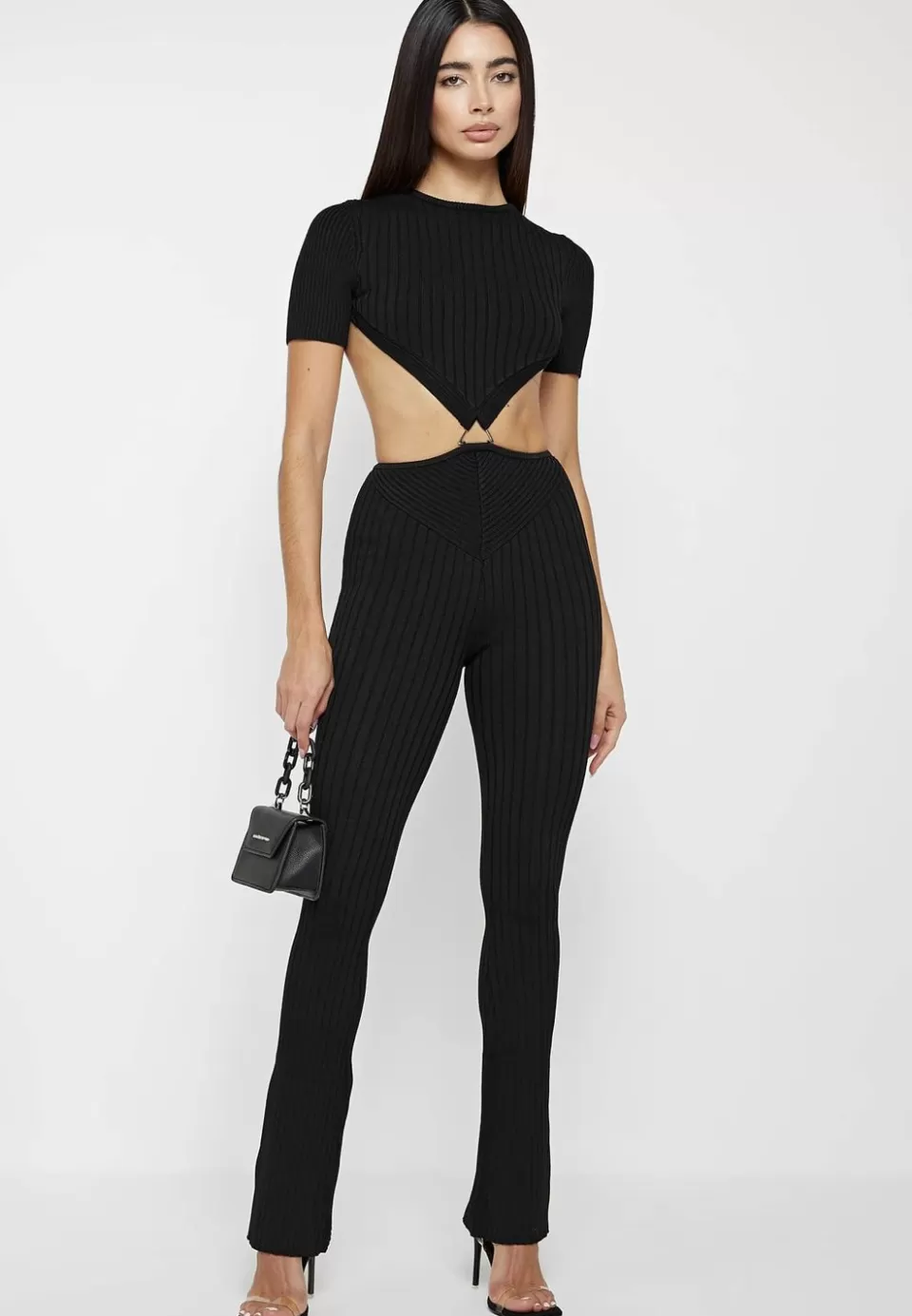Manière De Voir Knitted Backless Jumpsuit>Woman Jumpsuits & Playsuits