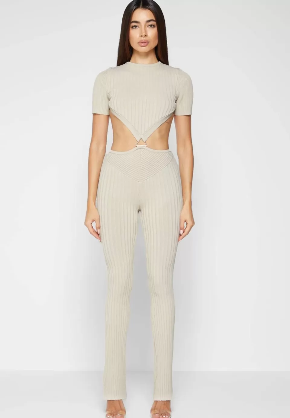 Manière De Voir Knitted Backless Jumpsuit>Woman Jumpsuits & Playsuits