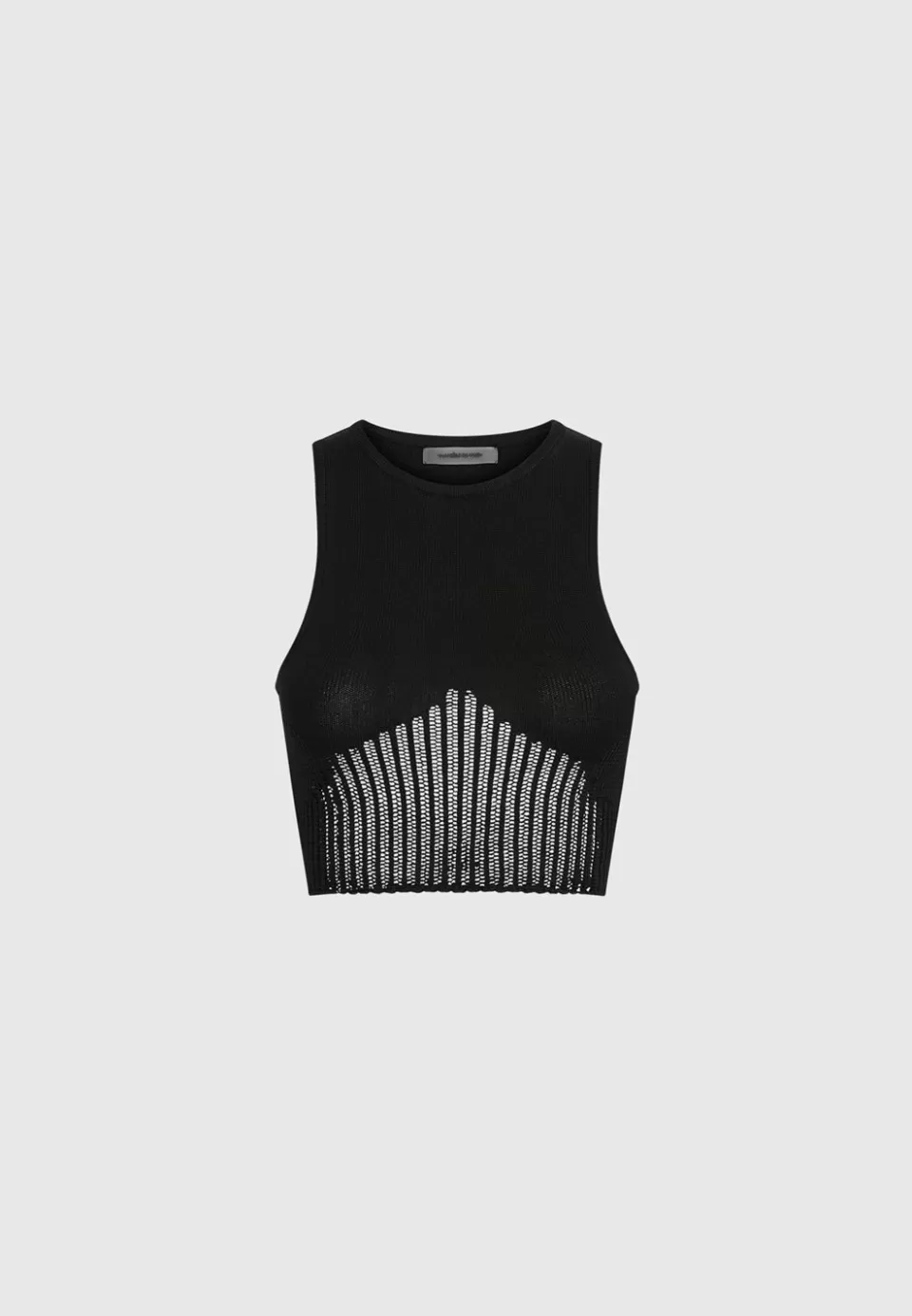Manière De Voir Knitted Crop Top>Woman Matching Sets
