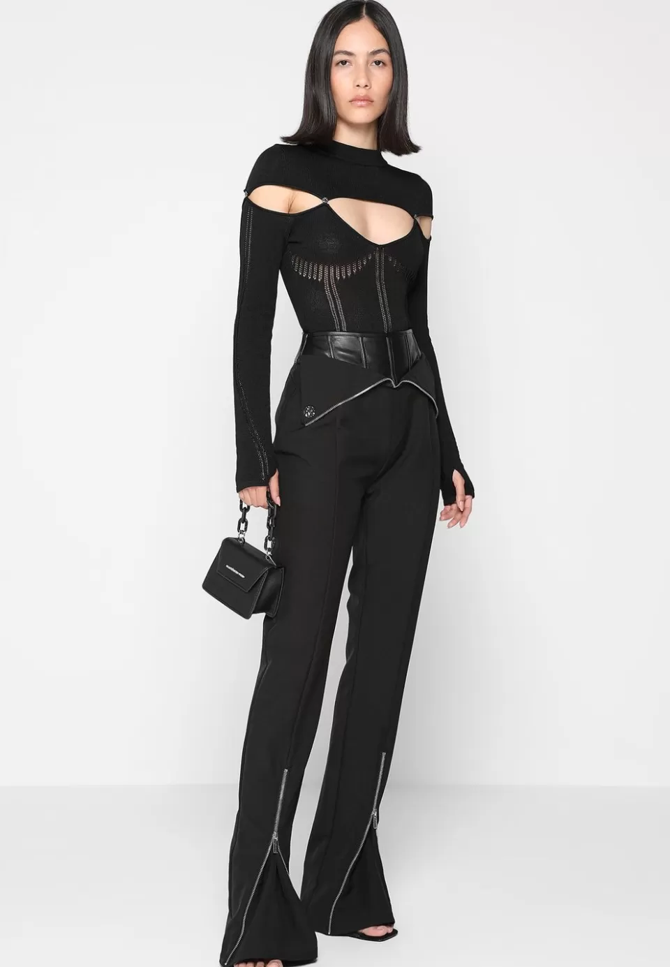 Manière De Voir Knitted Cut Out Bodysuit>Woman Bodysuits