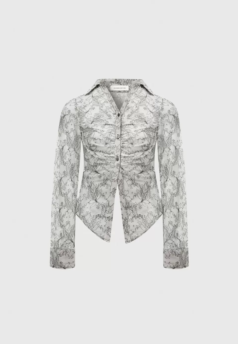 Manière De Voir Lace Mesh Contour Shirt>Woman Shirts