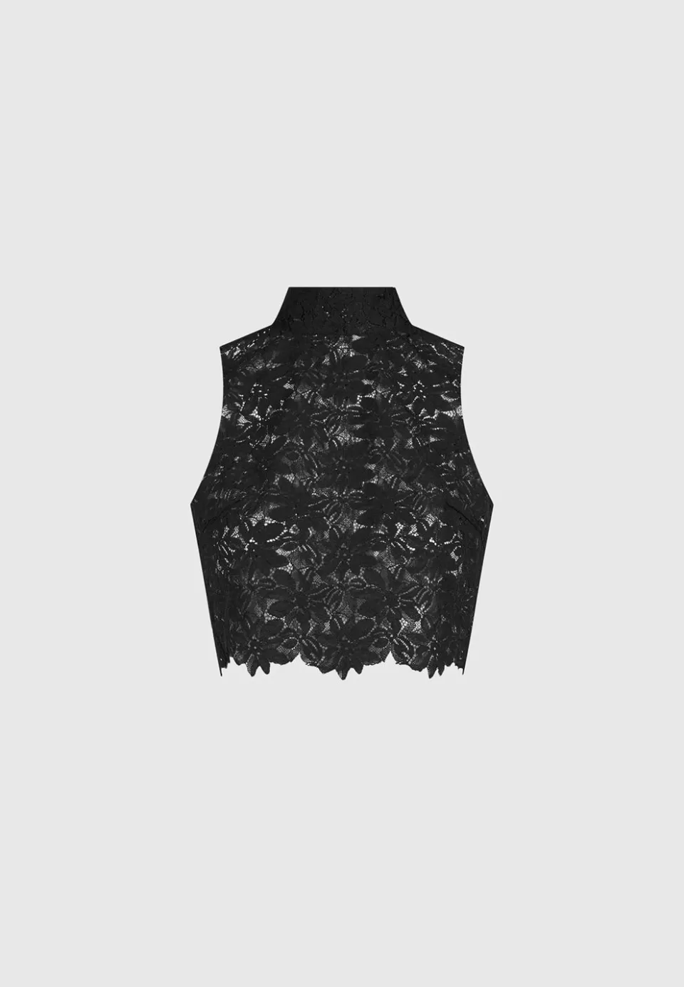 Manière De Voir Lace Open Back Top>Woman Tops & T Shirts