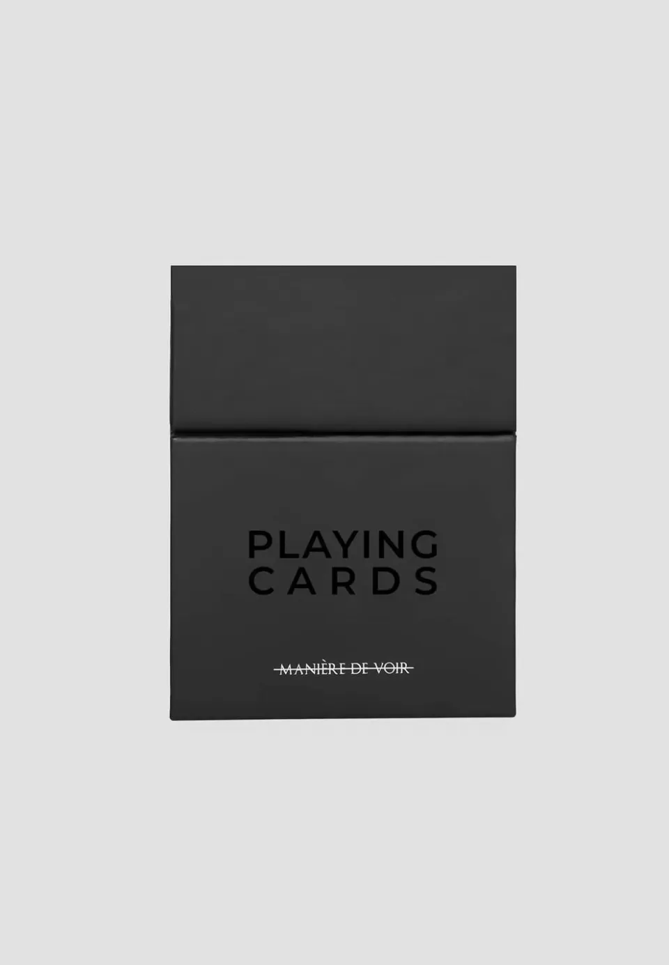 Manière De Voir Matte Playing Cards>Woman Mdv Home